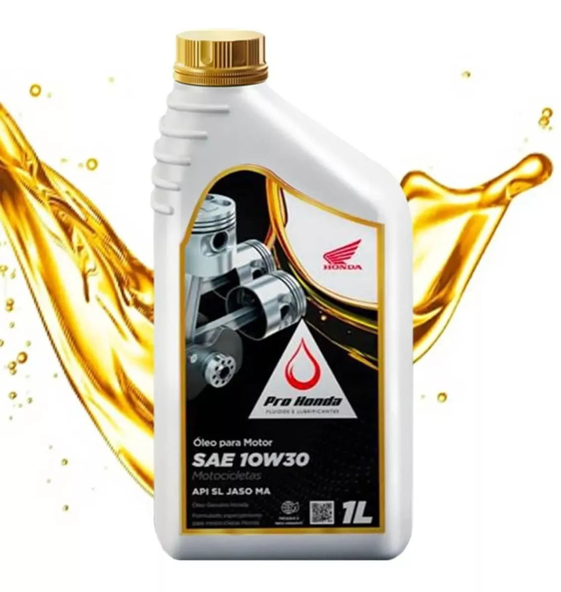 Óleo Genuíno Honda Original Semissintético 10w30 Moto - Imagem 6