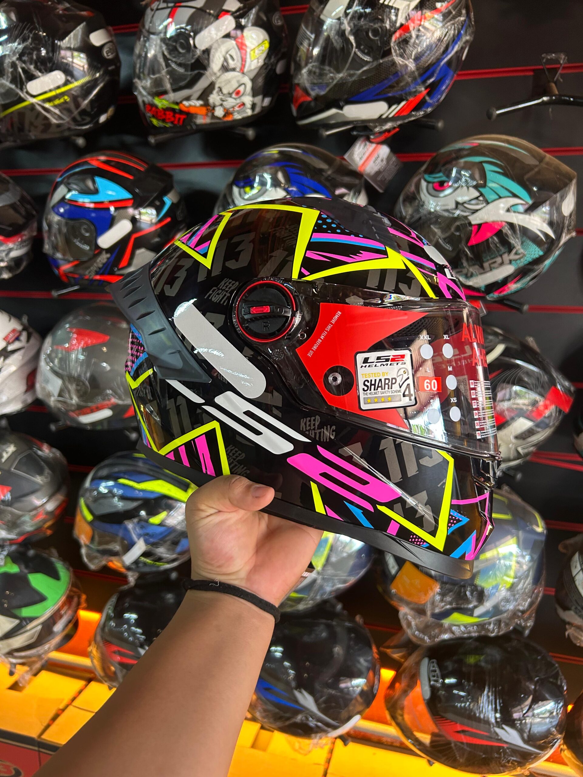 CAPACETE LS2 FF358 PRO RAFAEL PASCOALIN